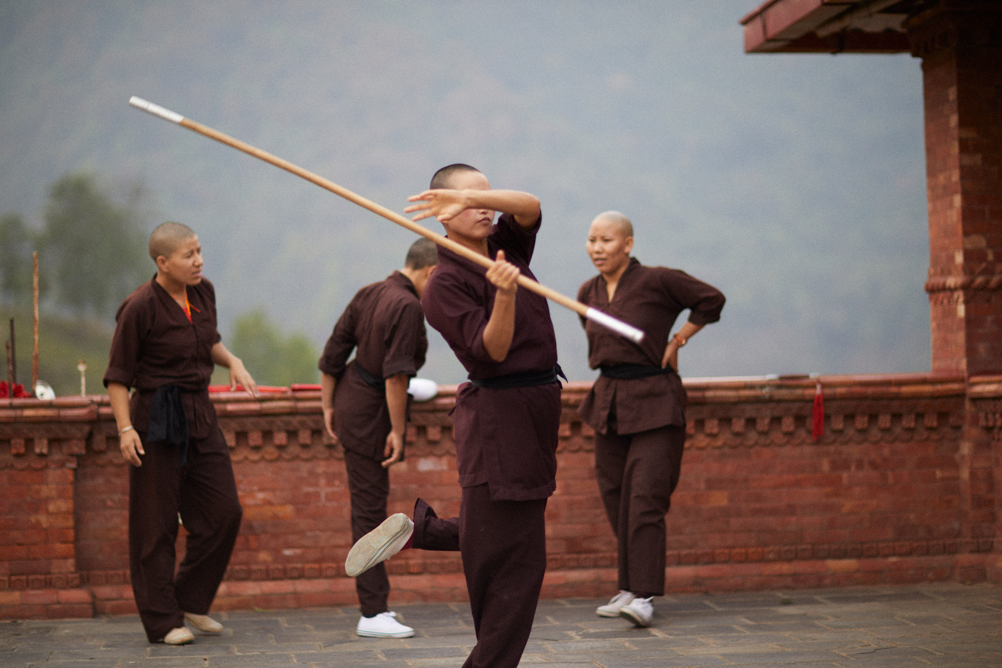 Michael Greenberg Photography- Kung Fu Nuns